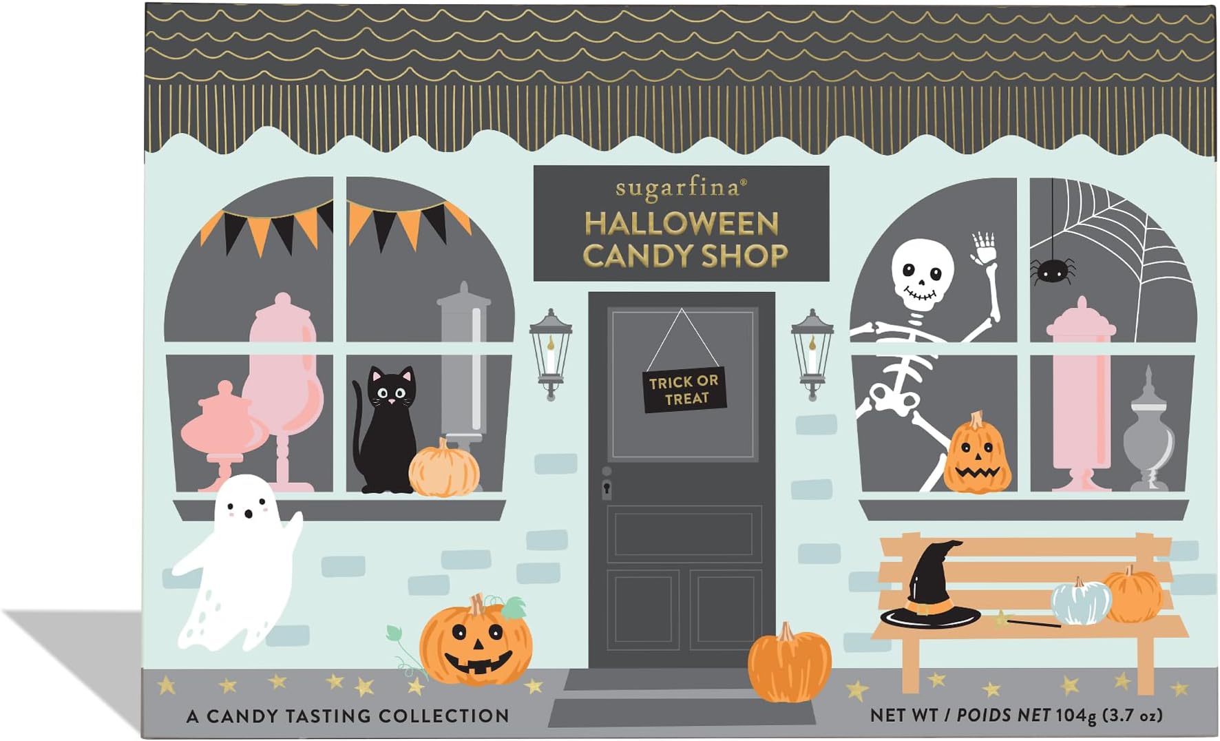 Sugarfina Halloween Candy Shop Tasting Collection, Halloween Collection, 1 Count