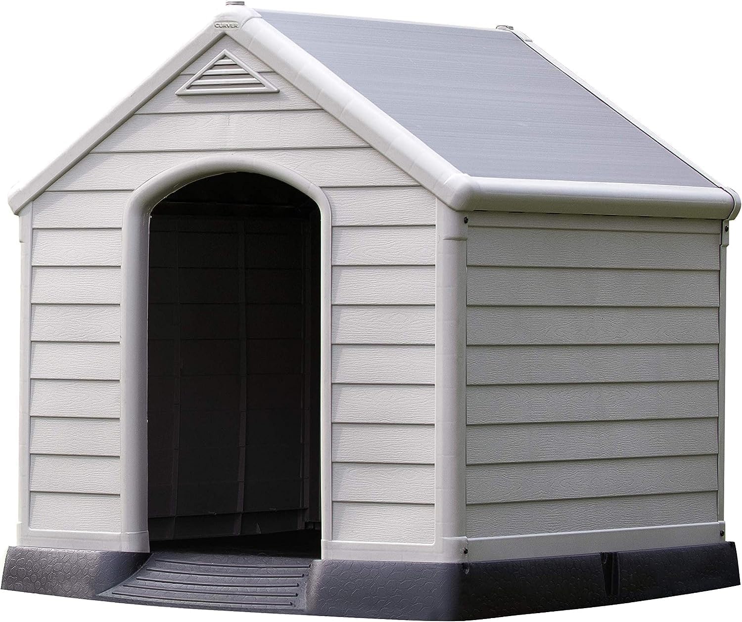 Cuccia per Cani in resina per Esterno - Taglia Grande - Resistente e Impermeabile - Facile da Pulire - Ideale per Giardino e Cortile - 100x99x98h cm