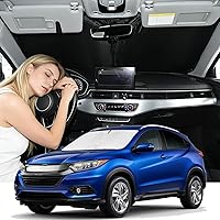 Vista 131 de Parasol de 4 capas para parabrisas, ajuste personalizado, tela 240T, parasol retráctil que bloquea los rayos ultravioletas, accesorios para automóvil