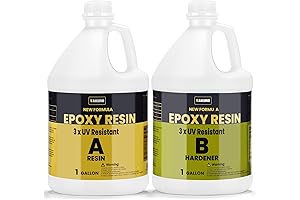 Resina Epoxica Para Piso - Kit Resistente a los Rayos UV de...