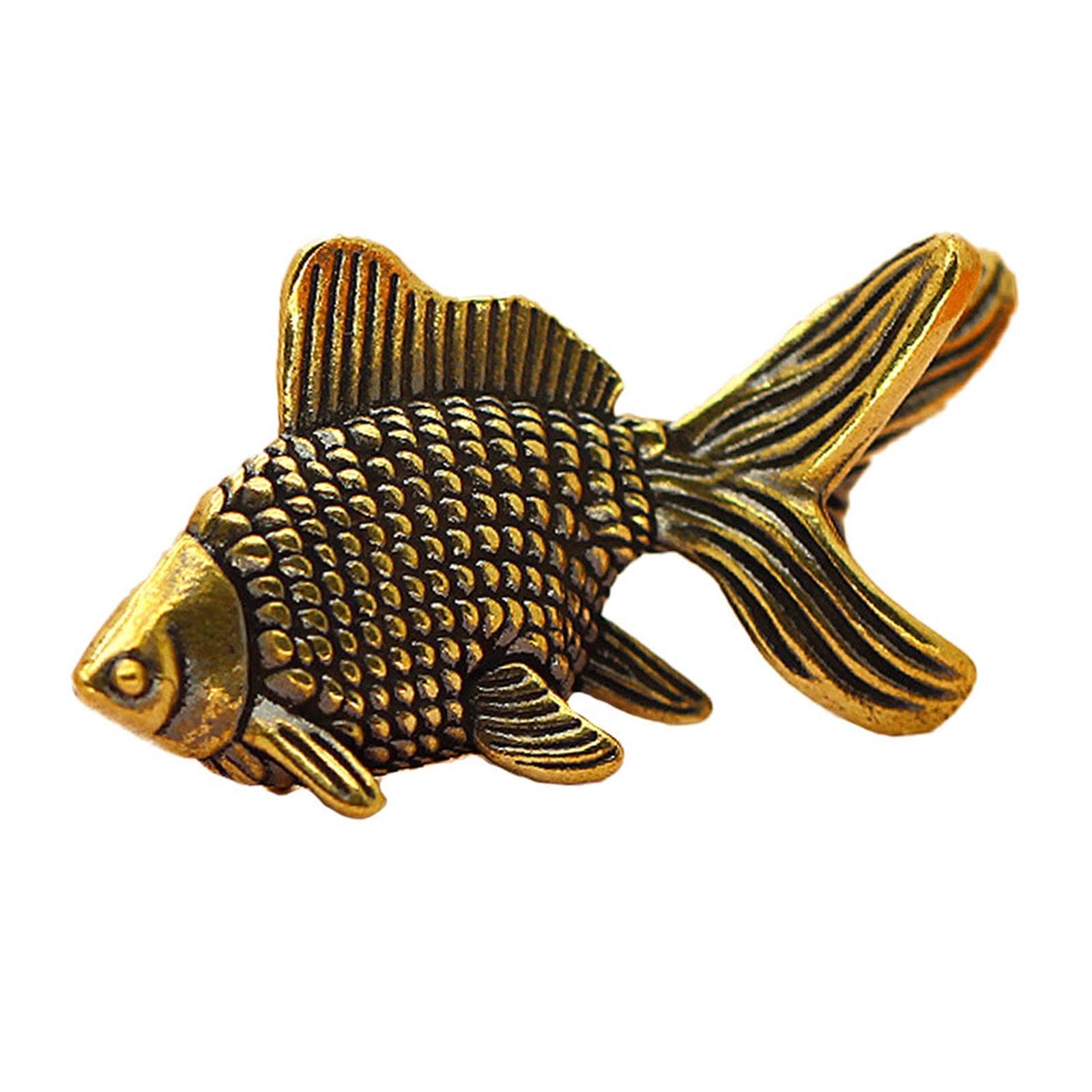 金魚置物 金魚銅像 銅雕ティーポット 金属工芸品 金龍魚 金魚置物 金魚銅像 銅雕ティーポット 金属工芸品 金龍魚