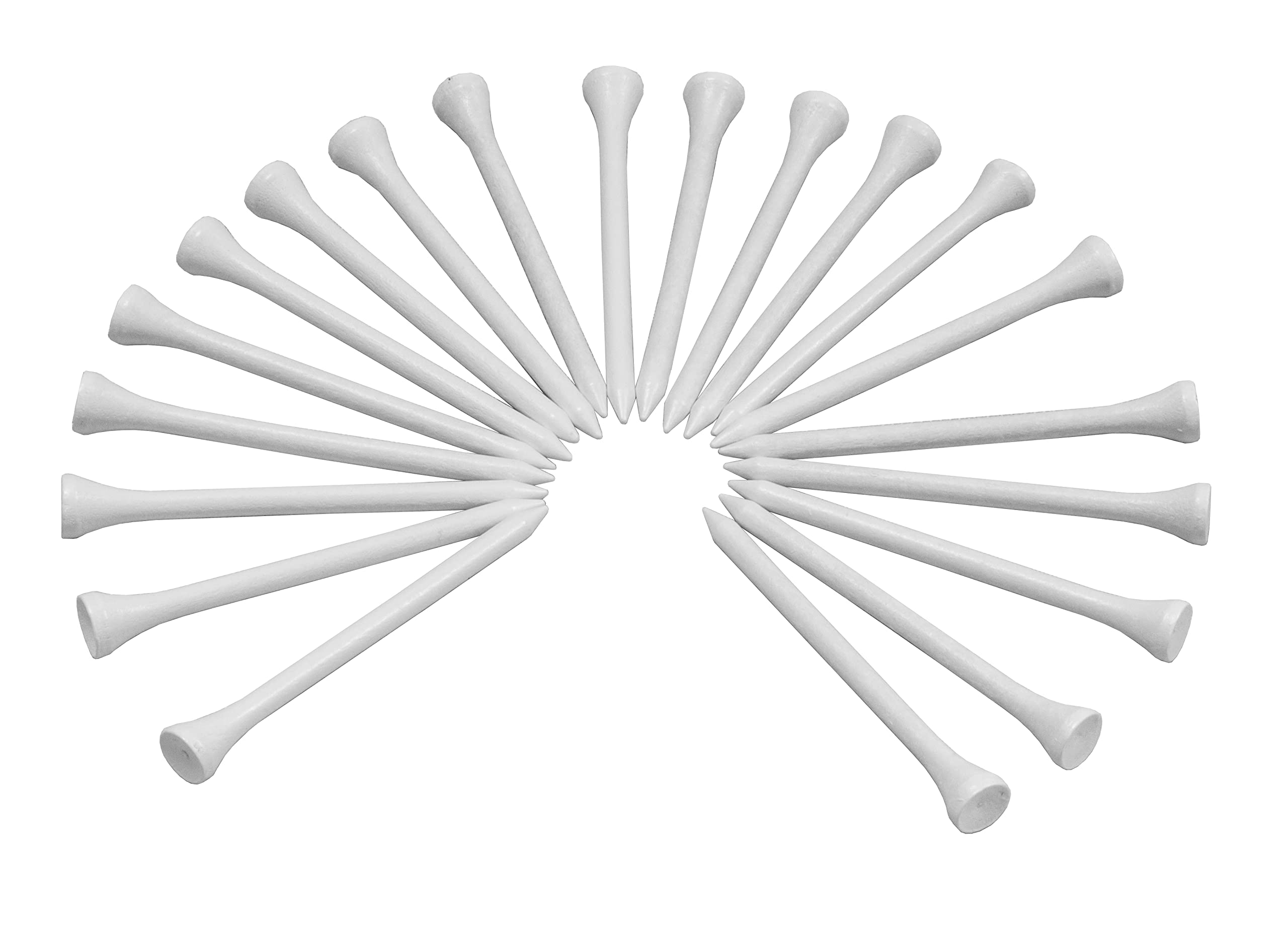 Longridge Bulk (1000) Wooden Tees 83mm White