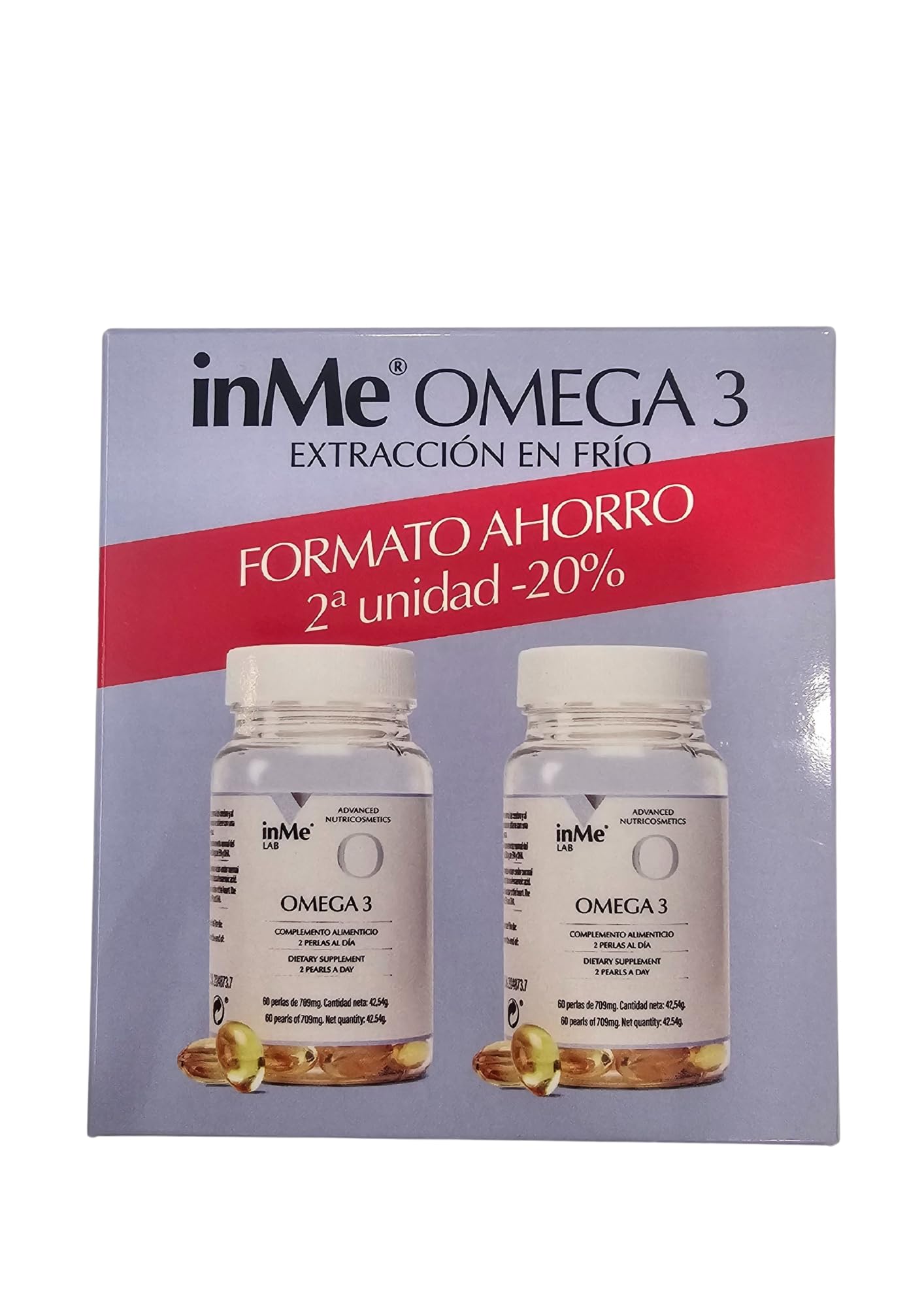 InMe Lab Omega 3 Formato Ahorro 2ª unidad -20%