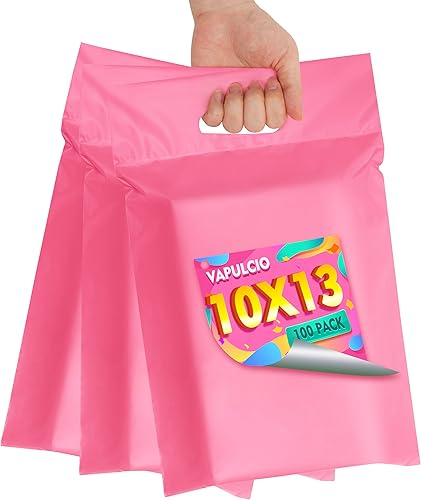 Miniatura 28 de Sobres de polietileno de 6 x 9 pulgadas, 100 piezas, sobres de correo de plástico morado con grosor de 2.4mil, bolsas de envío impermeables