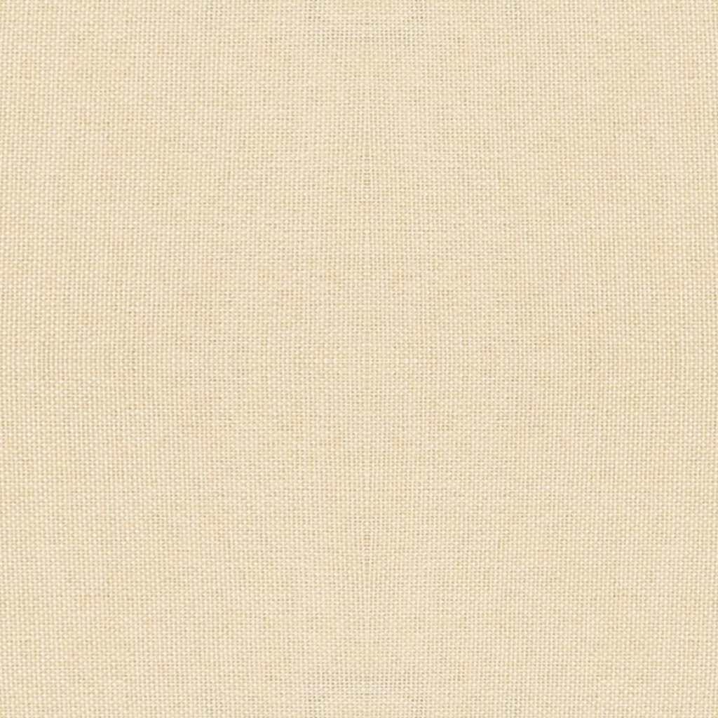 Sedie da pranzo girevoli 2 PZ Tessuto Crema con Ruote