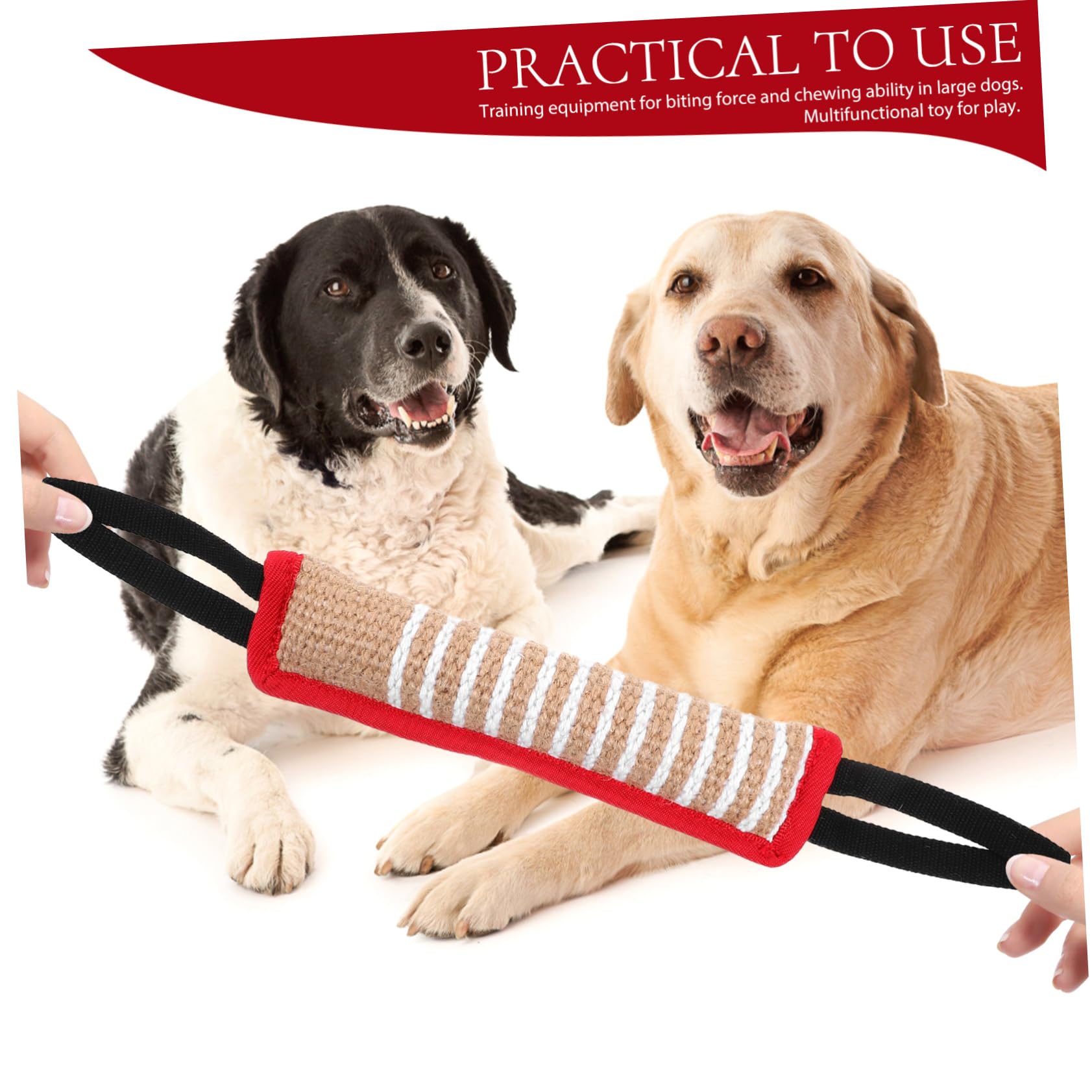YARNOW 3 Piezas De Juguetes para Tirar De Perros Almohada De Juguete para Entrenamiento De Perros Juguete Molar para Cuña para Morder para Entrenamiento De Suministros