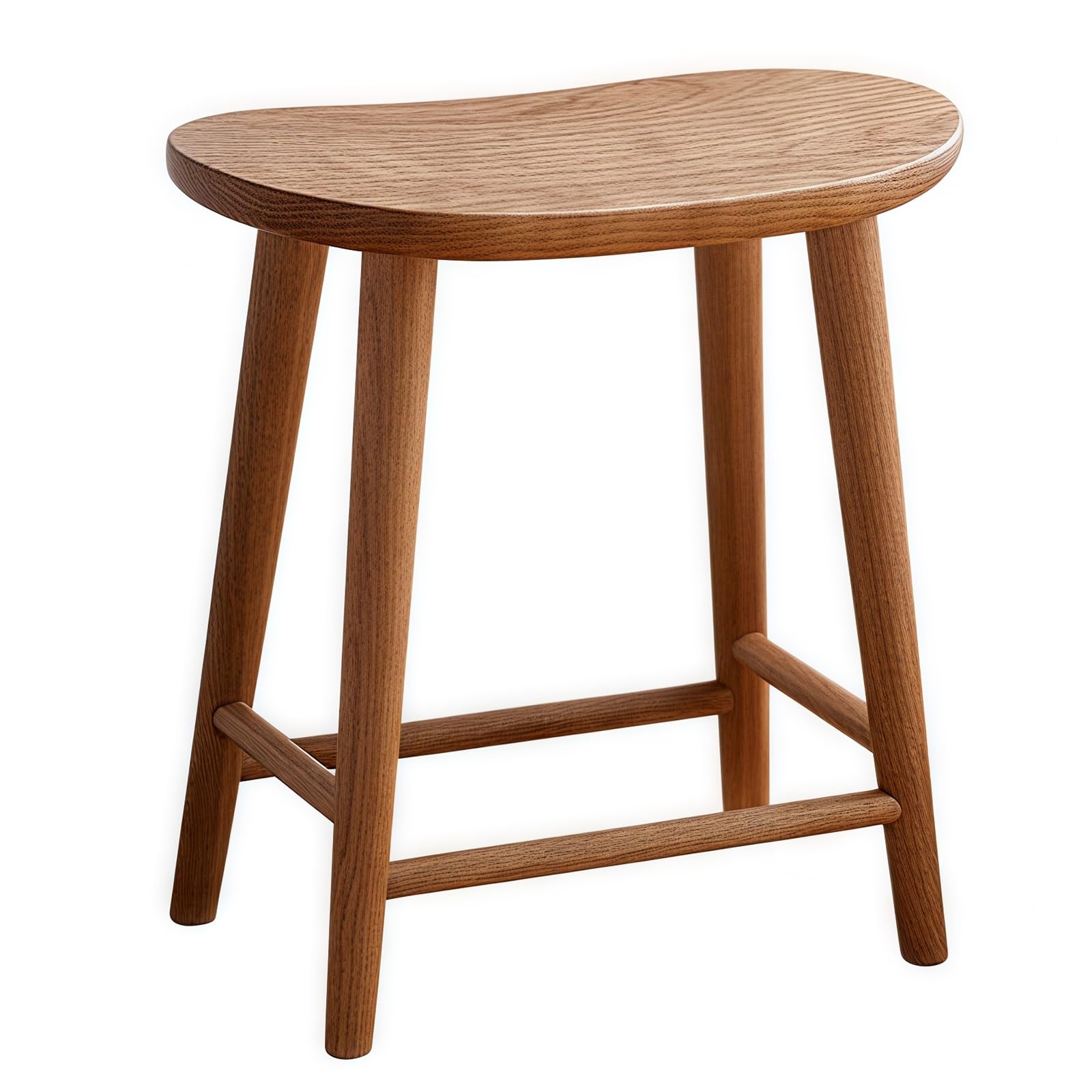 Silla de maquillaje con asiento curvado para crear un rincón de belleza en el salón