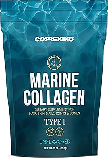 Hydrolyzed Marine Collagen Peptides Powder.Canadian Wild-Caught Fish Skin(Not Scales)- Colageno Hidrolizado...
