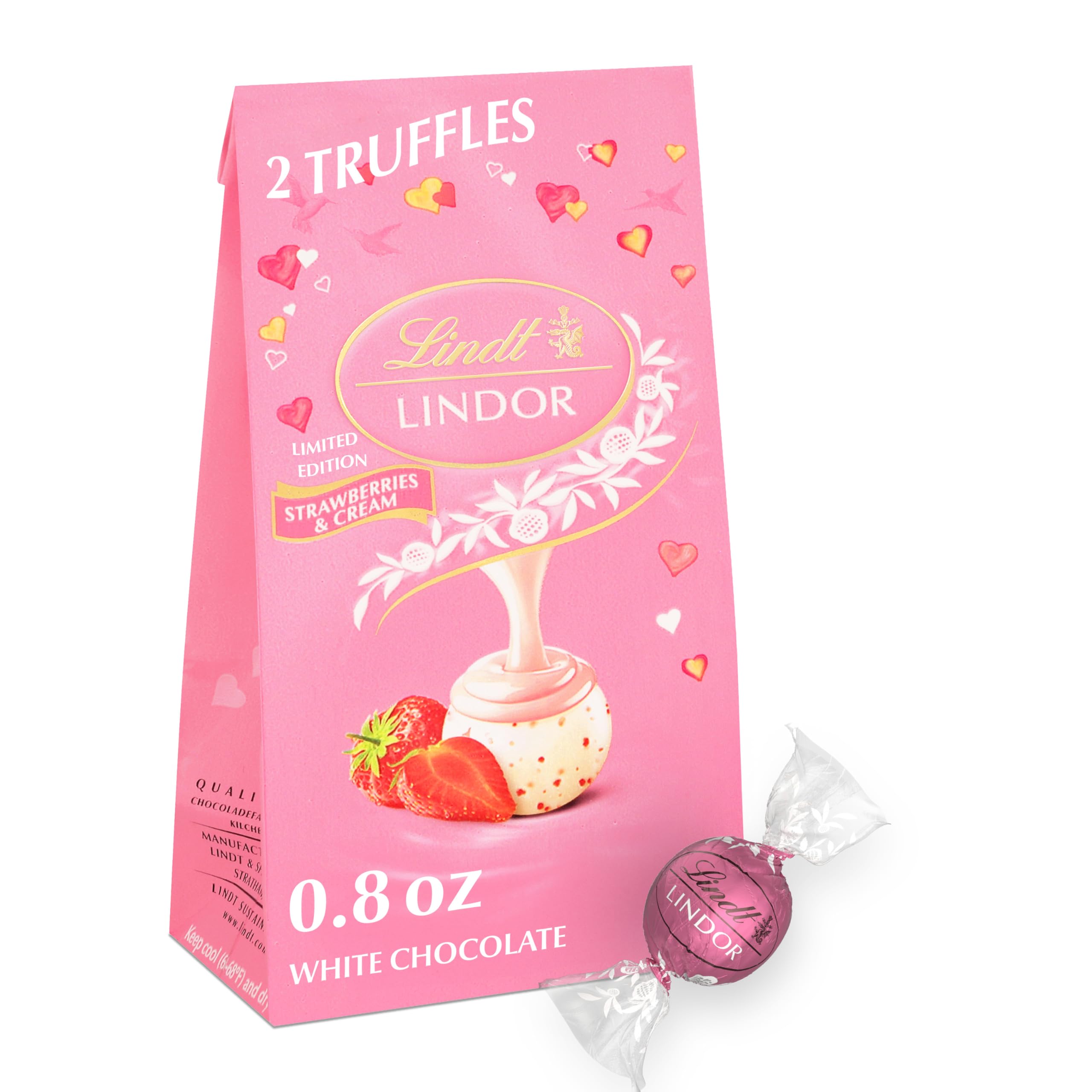 LINDIT Lindor Shaped Ball Bag White