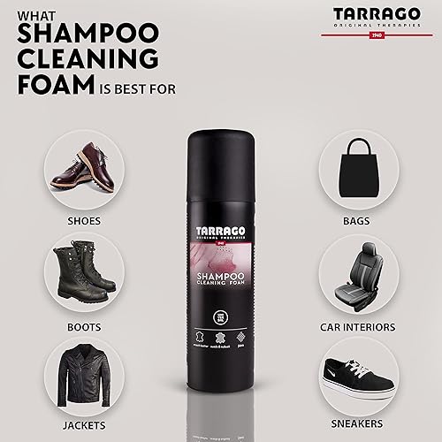 Miniatura 4 de Tarrago Spray de espuma de limpieza en seco  Limpiador y suavizante universal para cuero  Incoloro  6.8 fl oz  6,76 fl.oz, Claro