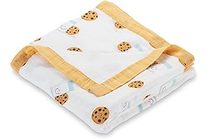 Milk Cookie Muslin Baby Blanket