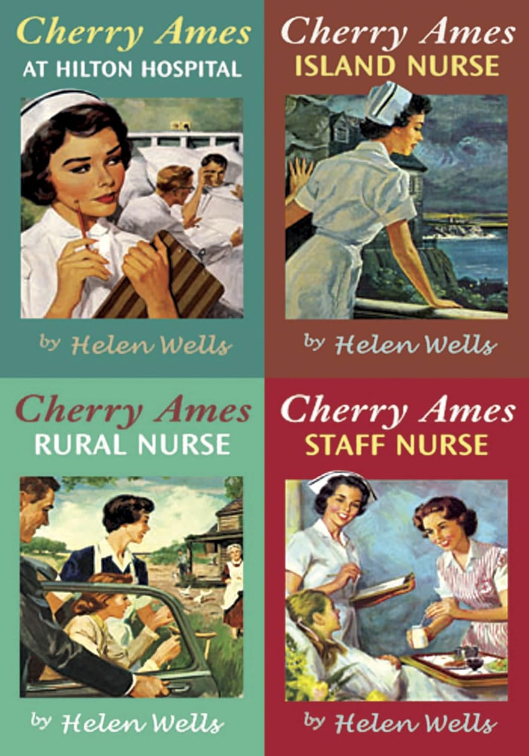 Cherry Ames Box Set (Books 1316) At Hilton Hospital, Island Nurse