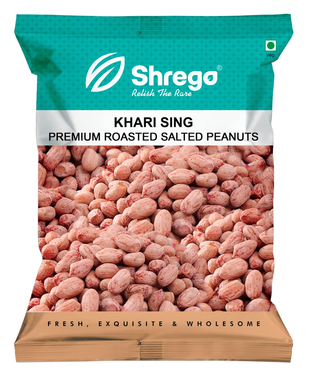 SHREGO Khari Sing Roasted Salted Peanuts, Vacuum Packed (350 Gm) (B09PBLZ489) Amazon Price History, Amazon Price Tracker