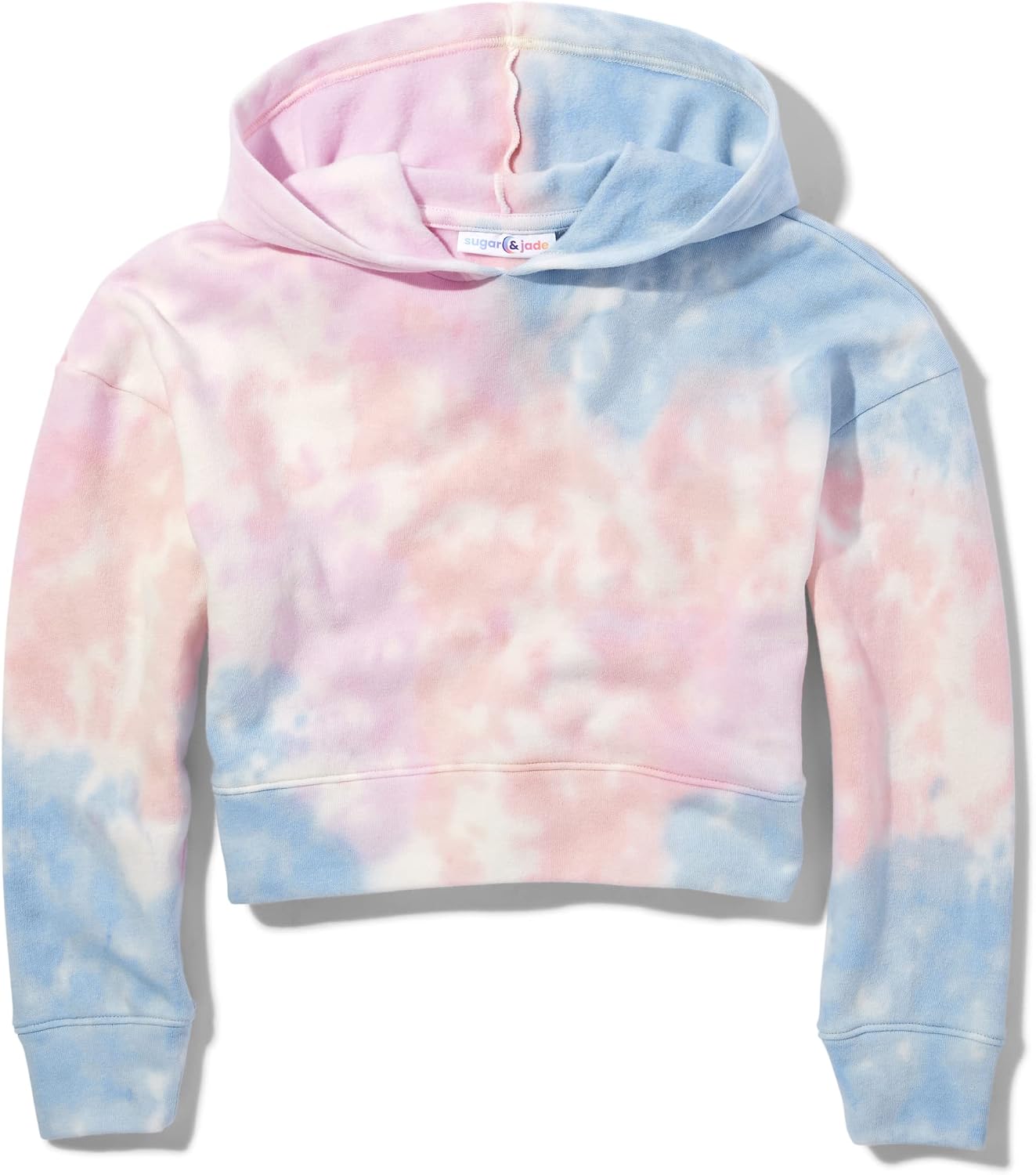 Sugar & Jade Girls' Teen Long Sleeve Pull Over Hoodie Sweatshirt