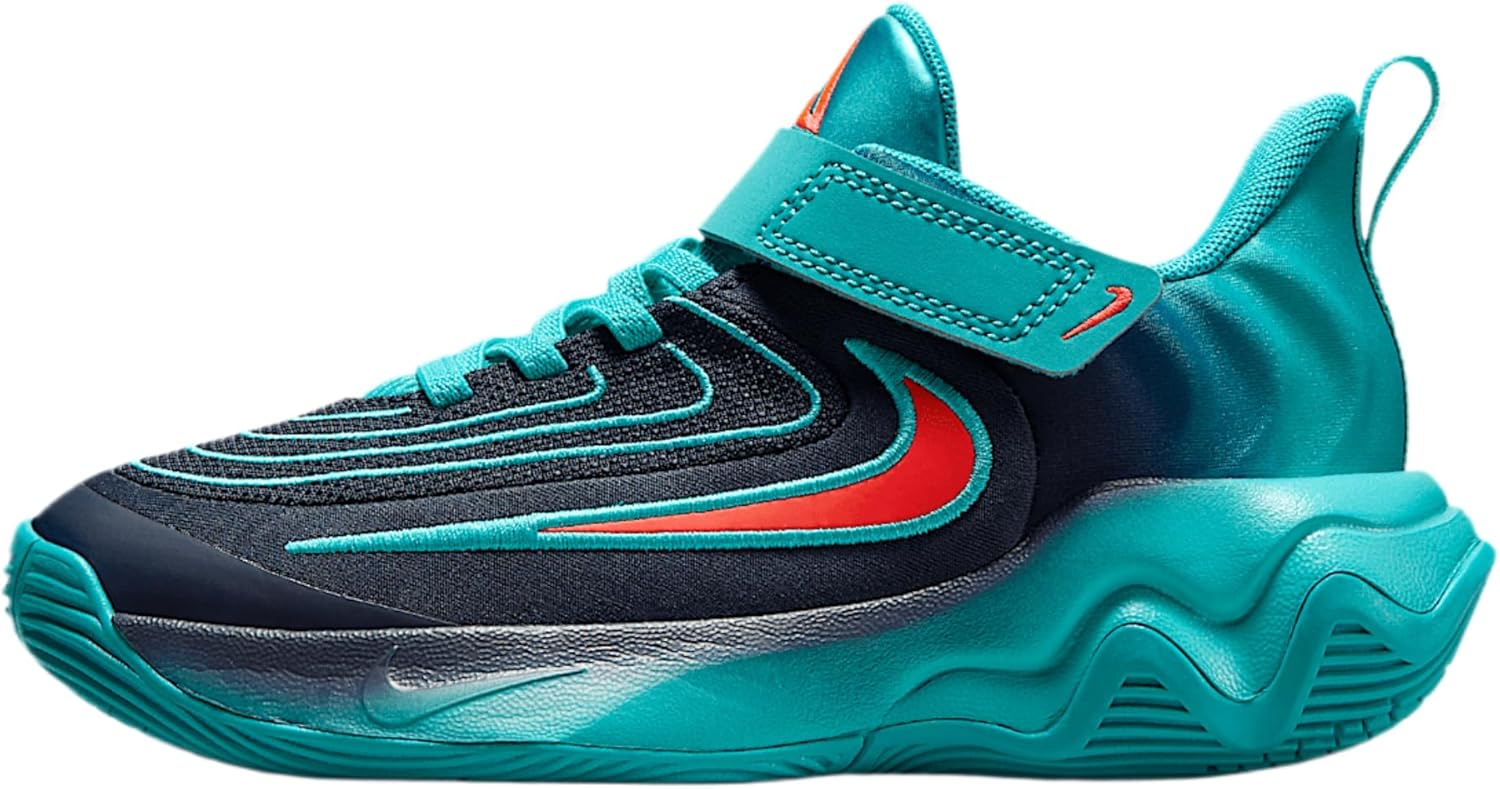Nike Giannis Immortality 4 Little Kids' Shoes (Dusty Cactus/Obsidian/Bright Crimson) Size 11