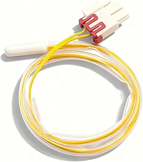 DA32-00006S Refrigerator Defrost Sensor Compatible with Samsung Refrigerator Models RB194ABBP, RB194ABRS, RB194ABWP, RB194ACBP and More, Replaces Part Number AP4308802, DA32-000006S, and DA32-000065