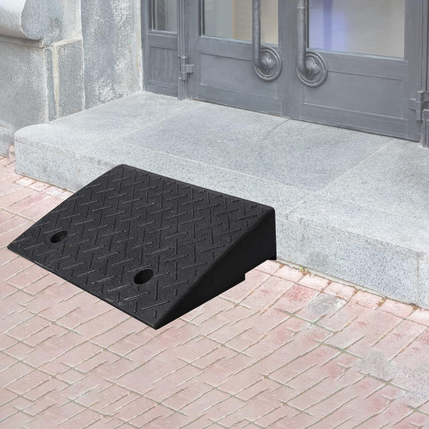 Shed Curb Ramps for Lawn Mower Car Trailer Travel Trailer