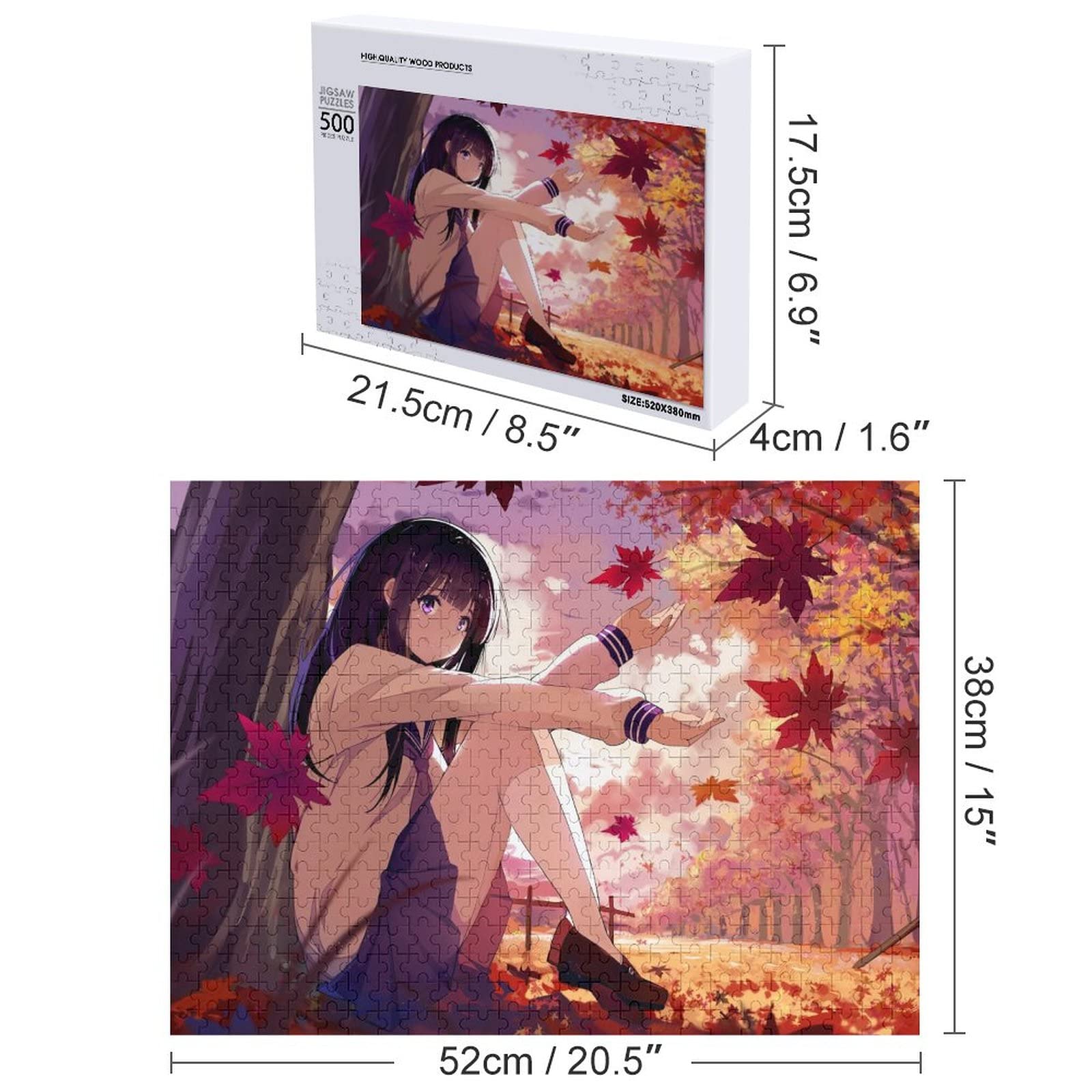 Amazon.co.jp: パズル ポスター アニメポスター氷菓 入須冬実 千反田