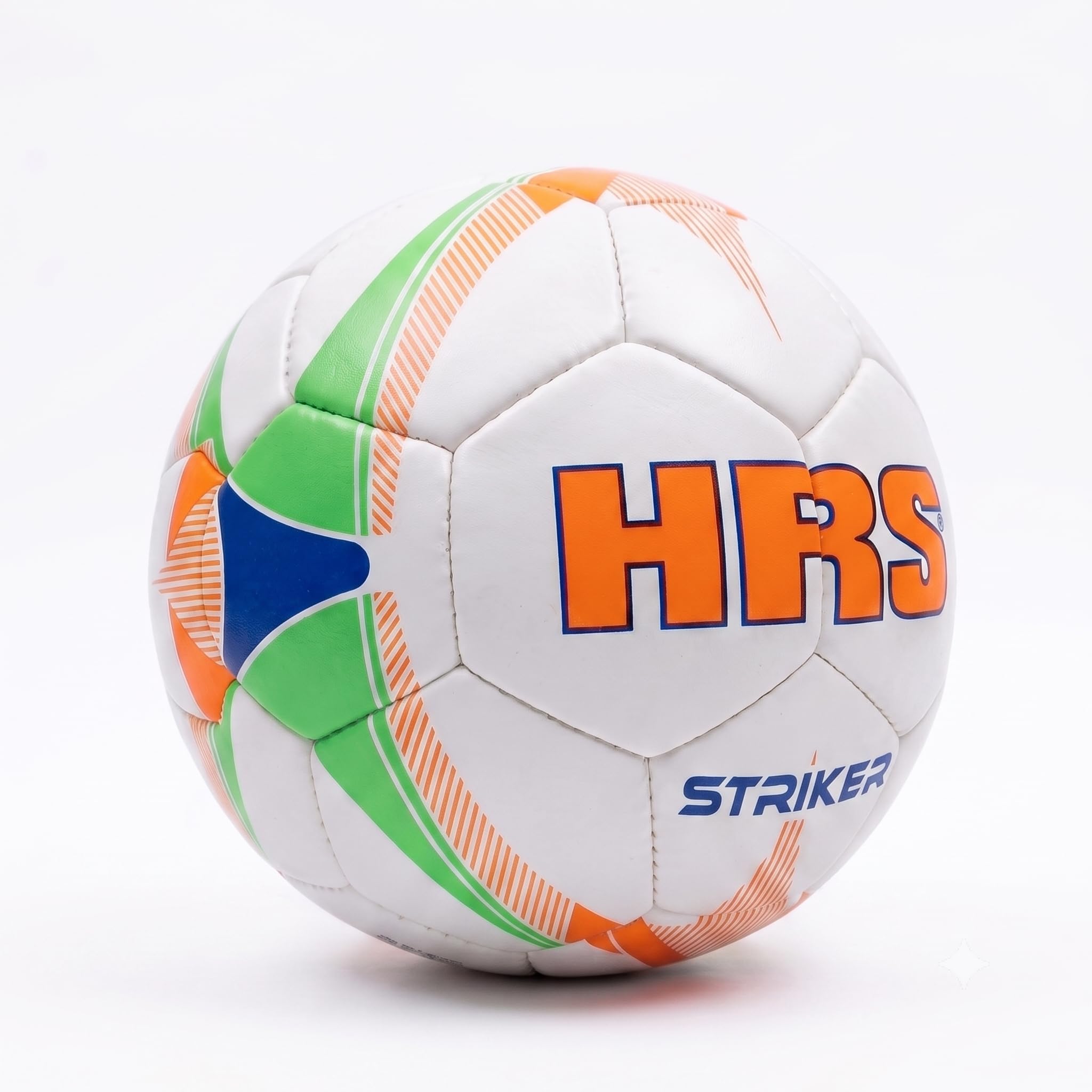 HRS Striker Size 5 Football - High Durability Outdoor Soccer Ball for Adults, Men & Youth | All-Weather Training & Match Football (Multicolor, Pack of 1)-image-29