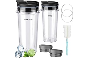 Ninja Blender Cups 16 oz Replacement Bundle: Your Go-To Kitchen Convenience