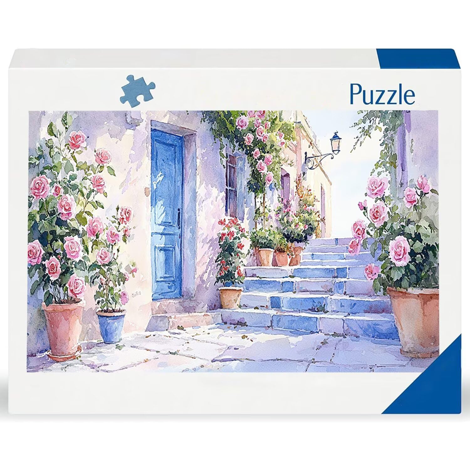 Puzzle de Madera para Adultos 1312 Piezas - Flores callejeras, Obra de Arte de Juego de Rompecabezas para Adultos, Puzzle de Impresión de Alta Definición Multicolor, Pasatiempo Creativo Regalo b-550