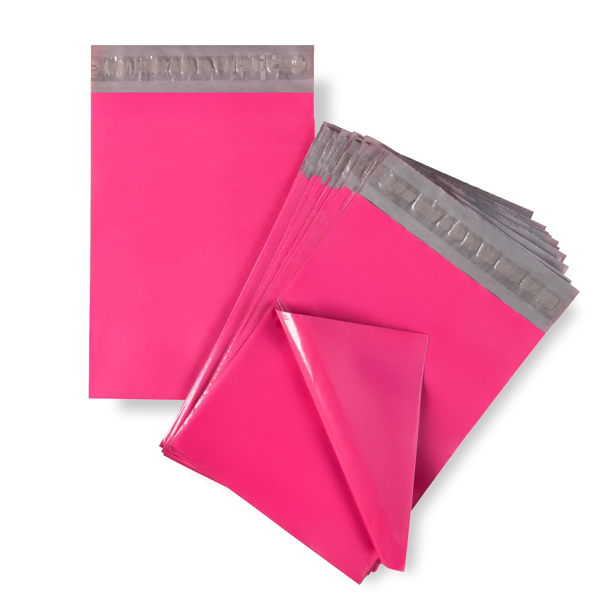 Pakico 25 Versandtaschen 40 X 50 Cm – Rosa, Blickdicht, Wasserdicht, Selbstklebend – Für Kleidung, Nahrungsergänzung & Co., Recycelbar