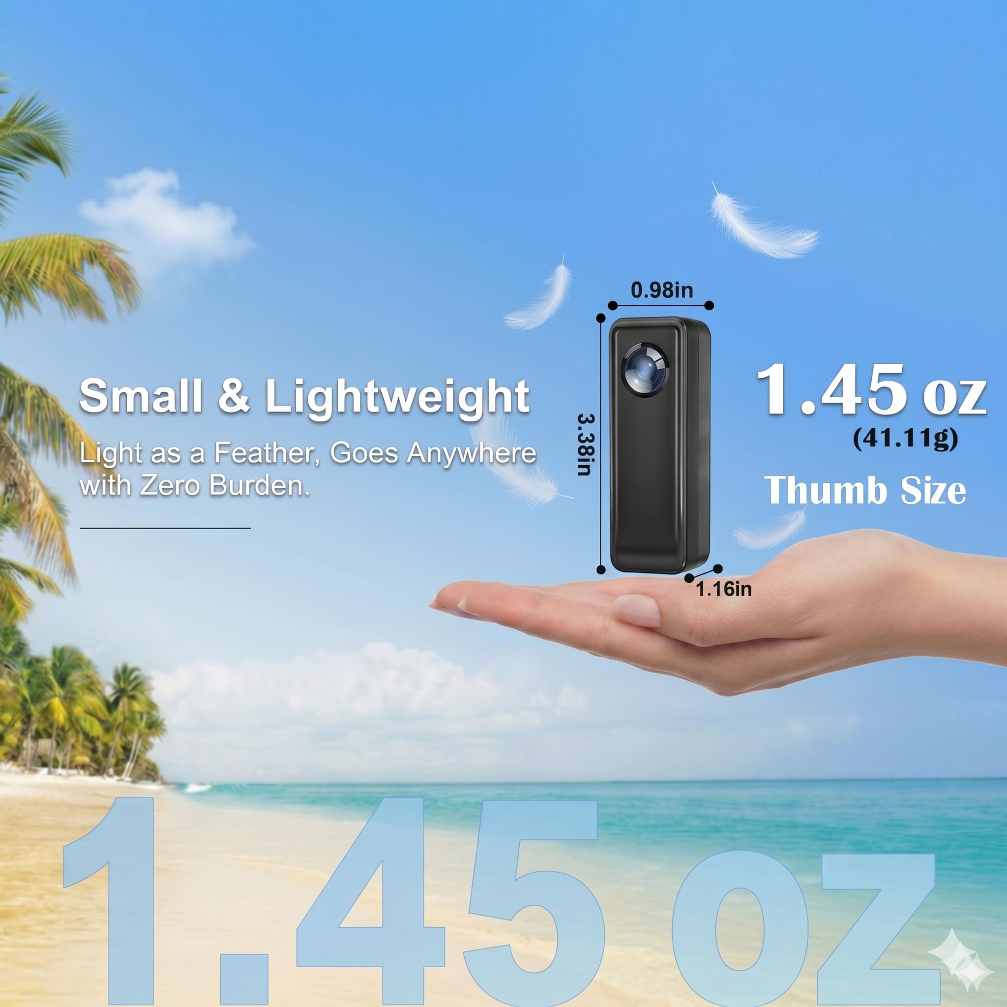 Action Camera 4K, fotocamera con scheda di memoria da 64 GB, videocamera Vlogging con supporto per casco, mini cam con clip a molla, registrazione POV a mani libere, registratore DV per viaggi