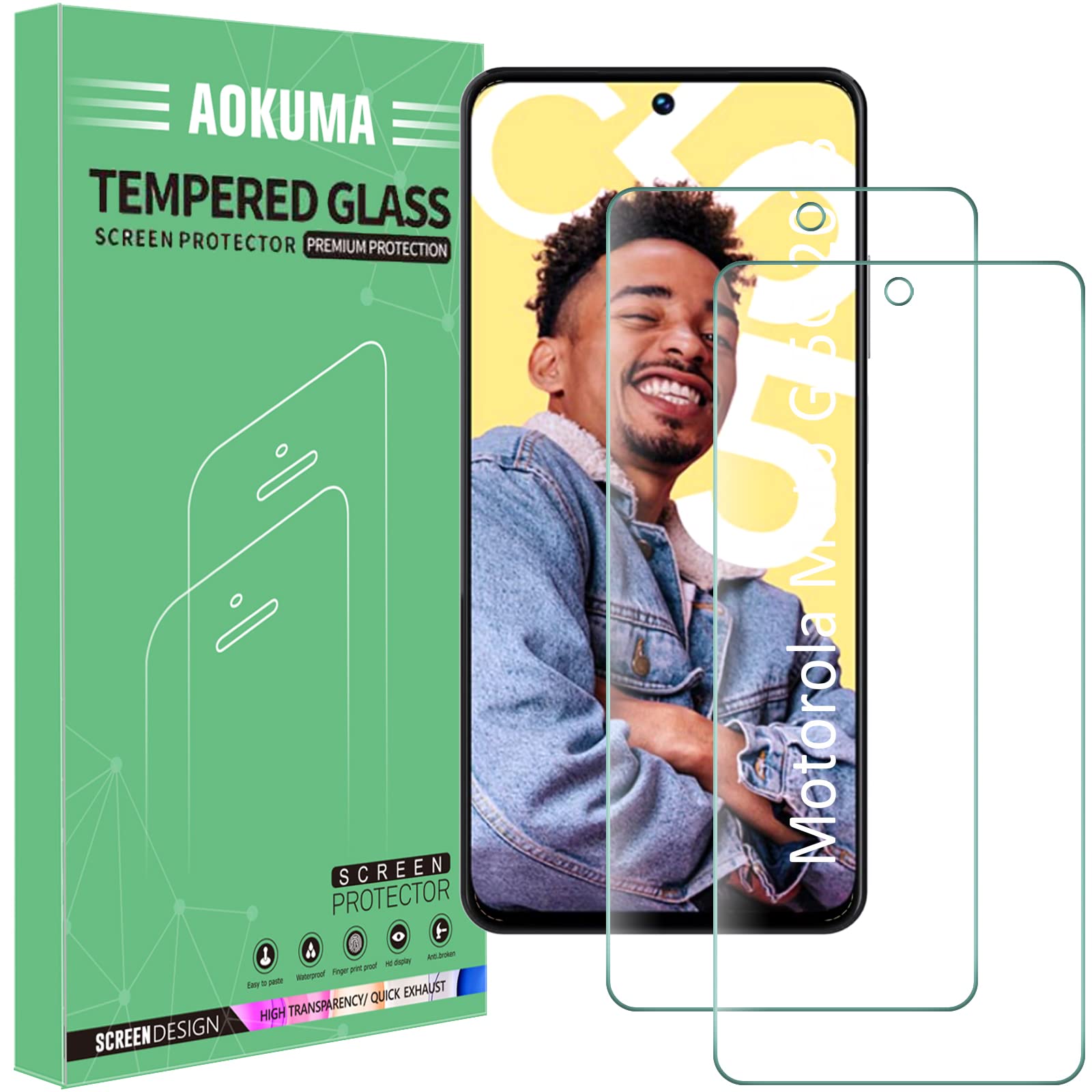 OEM Vetro temperato 2,5D Premium per Realme C55 (Realme C55