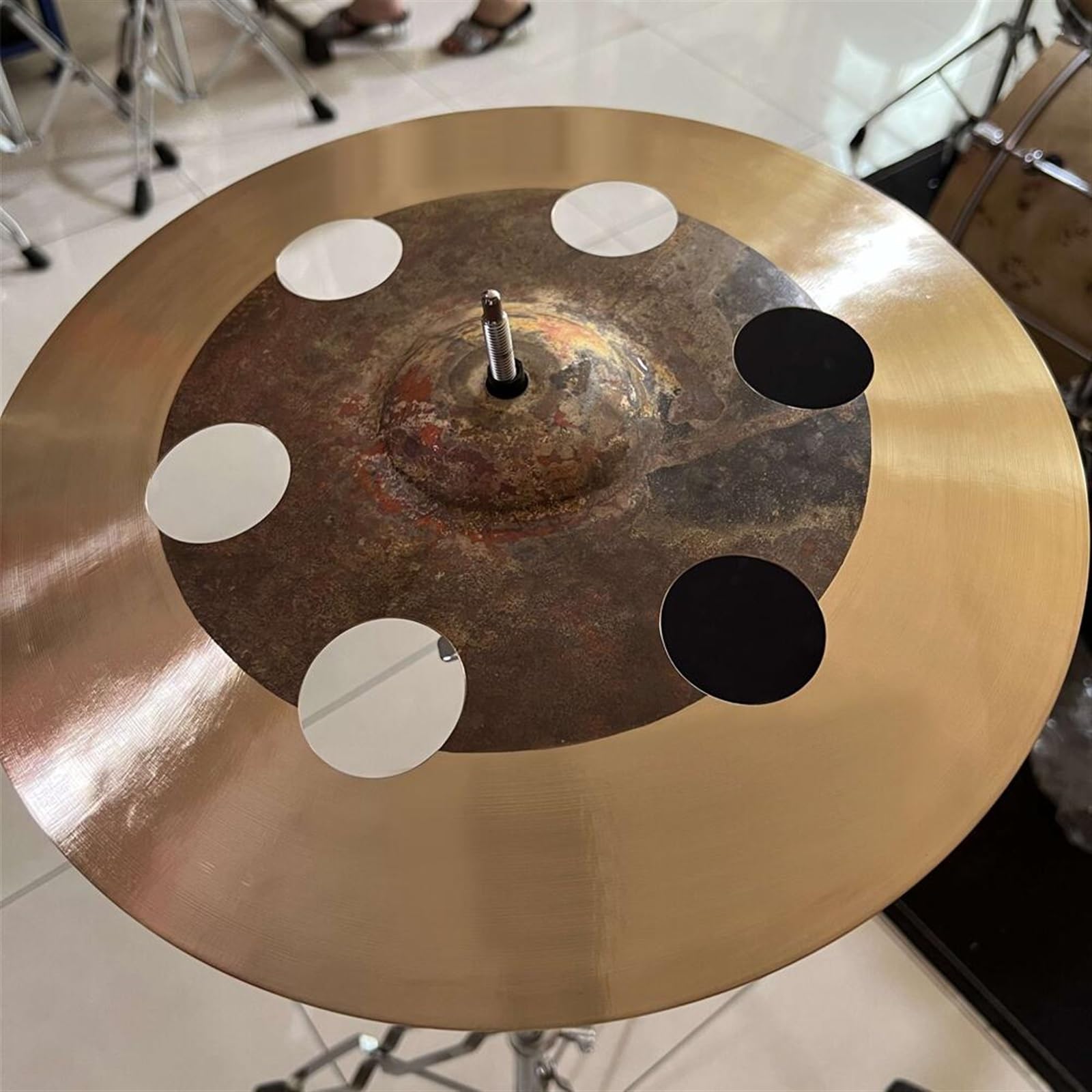 Cymbale Chinoise Faite À La Main De 16 Pouces pour Batterie Cymbales pour débutants