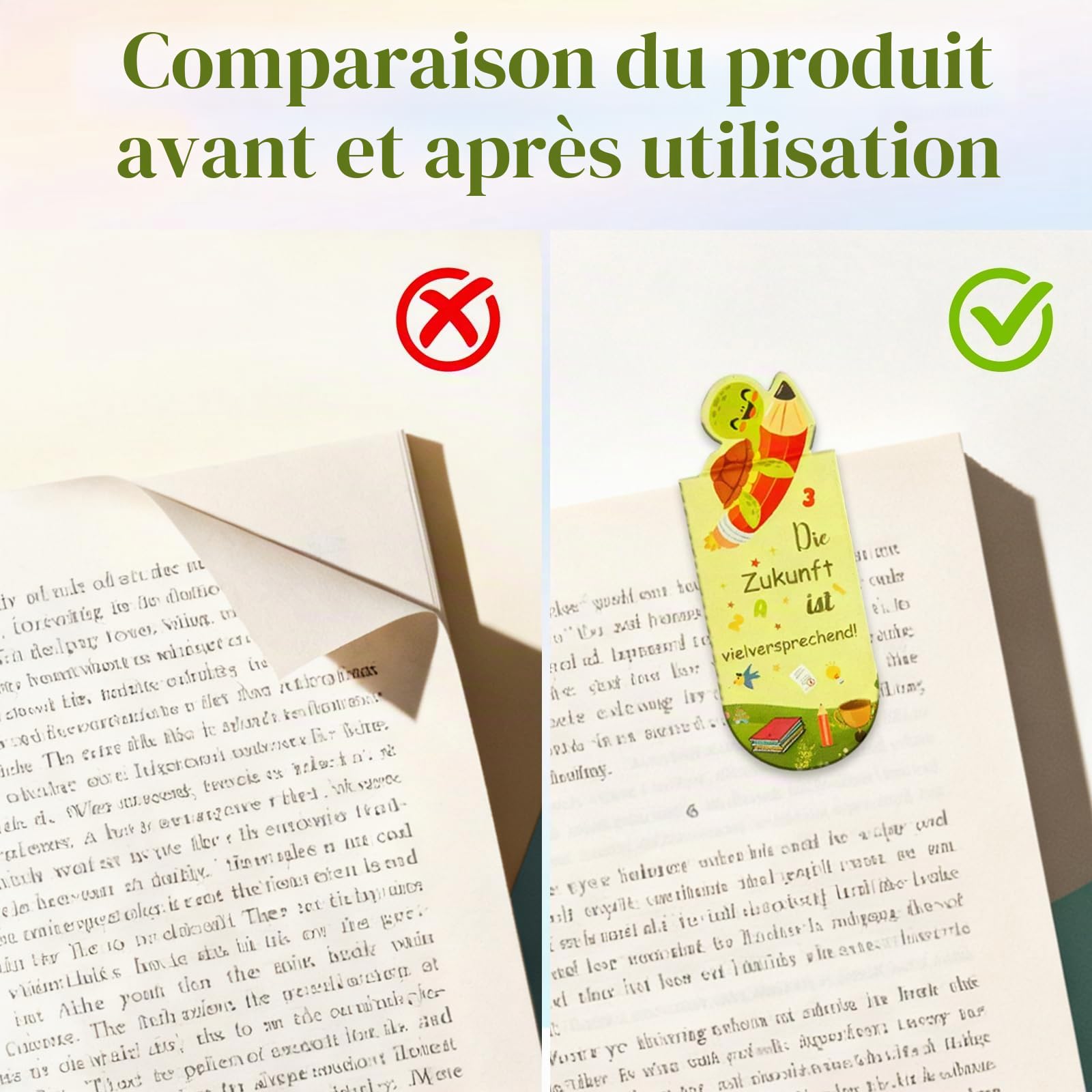 12 Signets Animaux Avec Proverbes Allemands De Lecture, Signets Magnétiques Pour Enfants, Parfaits Pour Cadeaux D'anniversaire, De Fête Et De Calendrier De L'avent