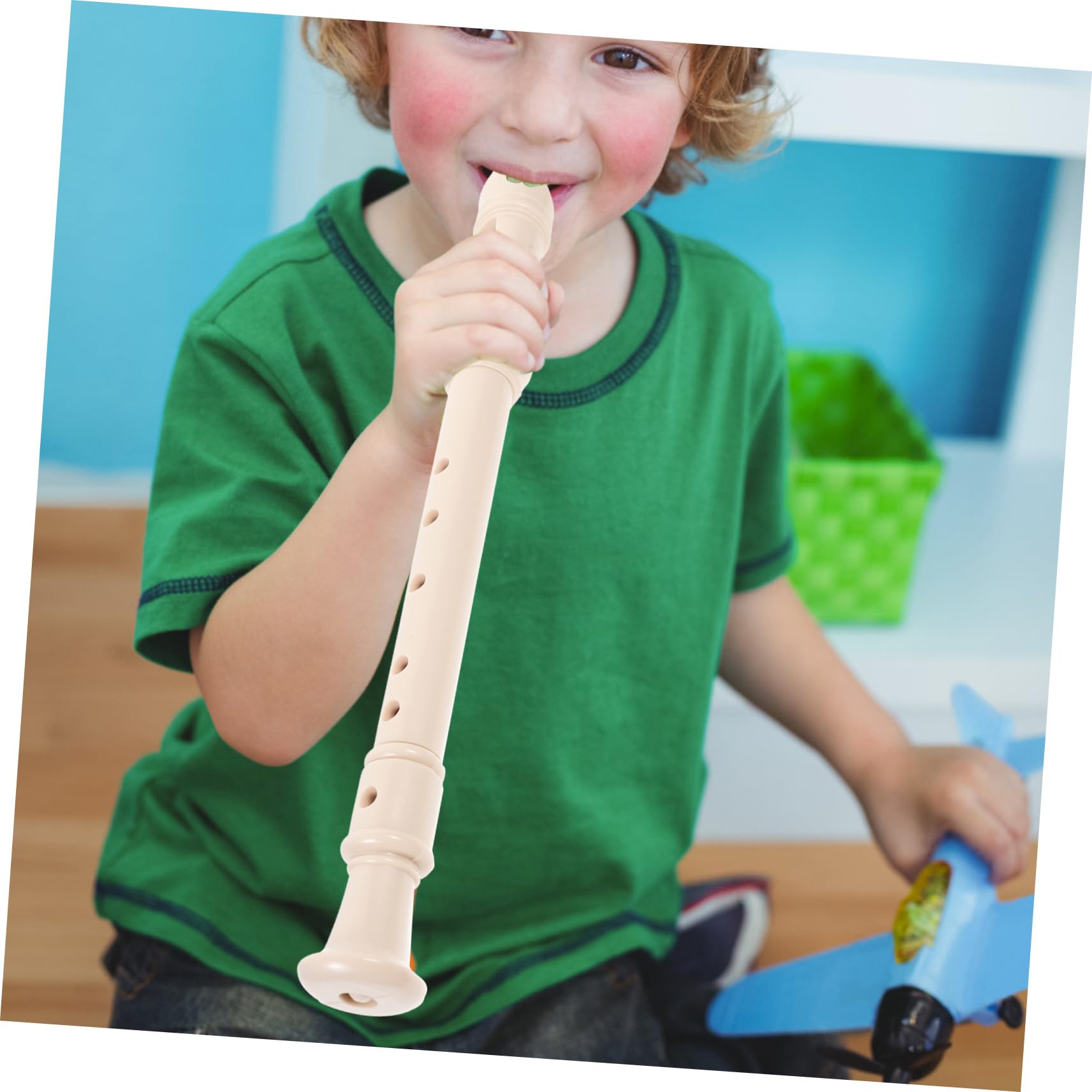 BESTonZON 6-hole Recorder Flute for Adults Boys and Girls Beginner Musical Instrument Practice Clarinet Easy to Play Simple Wind Instrument