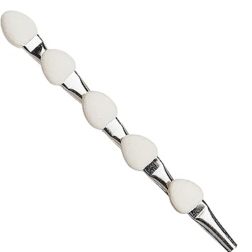 da Vinci Cosmetics Series 37035 Classic Eyeshadow Applicator Spare Heads, Set of Five