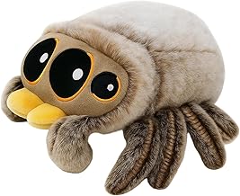 YREYBN Cute Spider Toy, Spider Plush, Halloweens Simulation Animals Plush Toy, Halloween and Christmas Children's Gifts, 20×20 cm Halloween Decoration