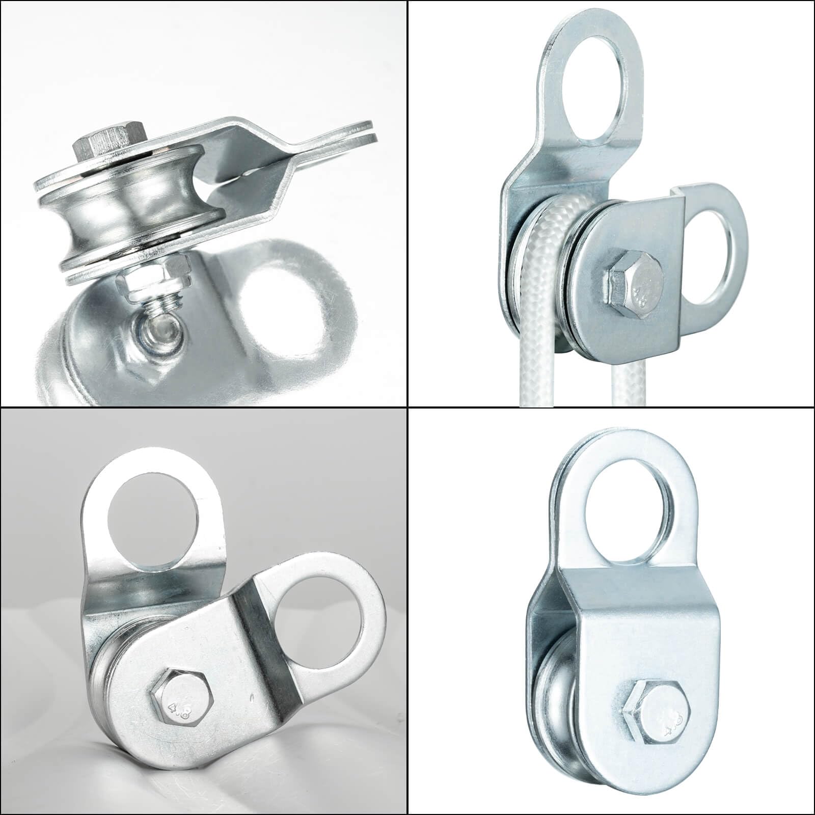 Open Cable Pulley Block - 110 Lb Lifting -5 Open Cable Pulley Block - 110 Lb Lifting -5