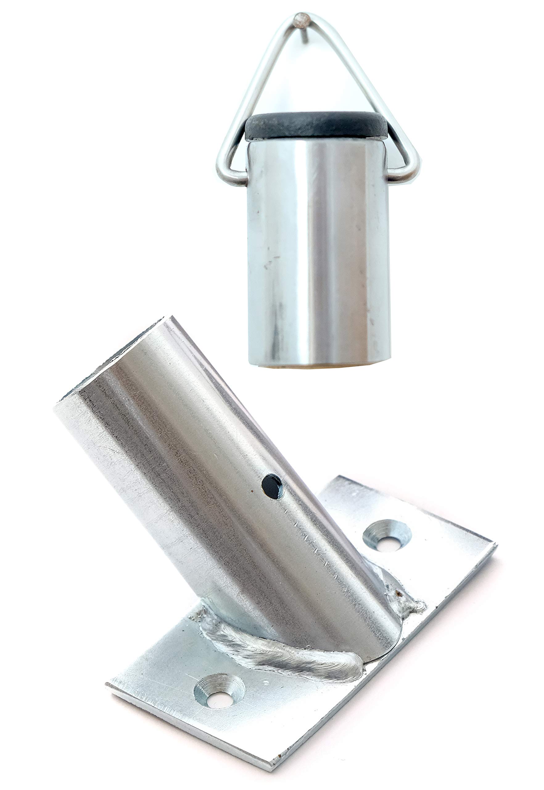 Avonstar Classics Range Silver Broom Bracket In Various Sizes (29Mm Inner With Cap)