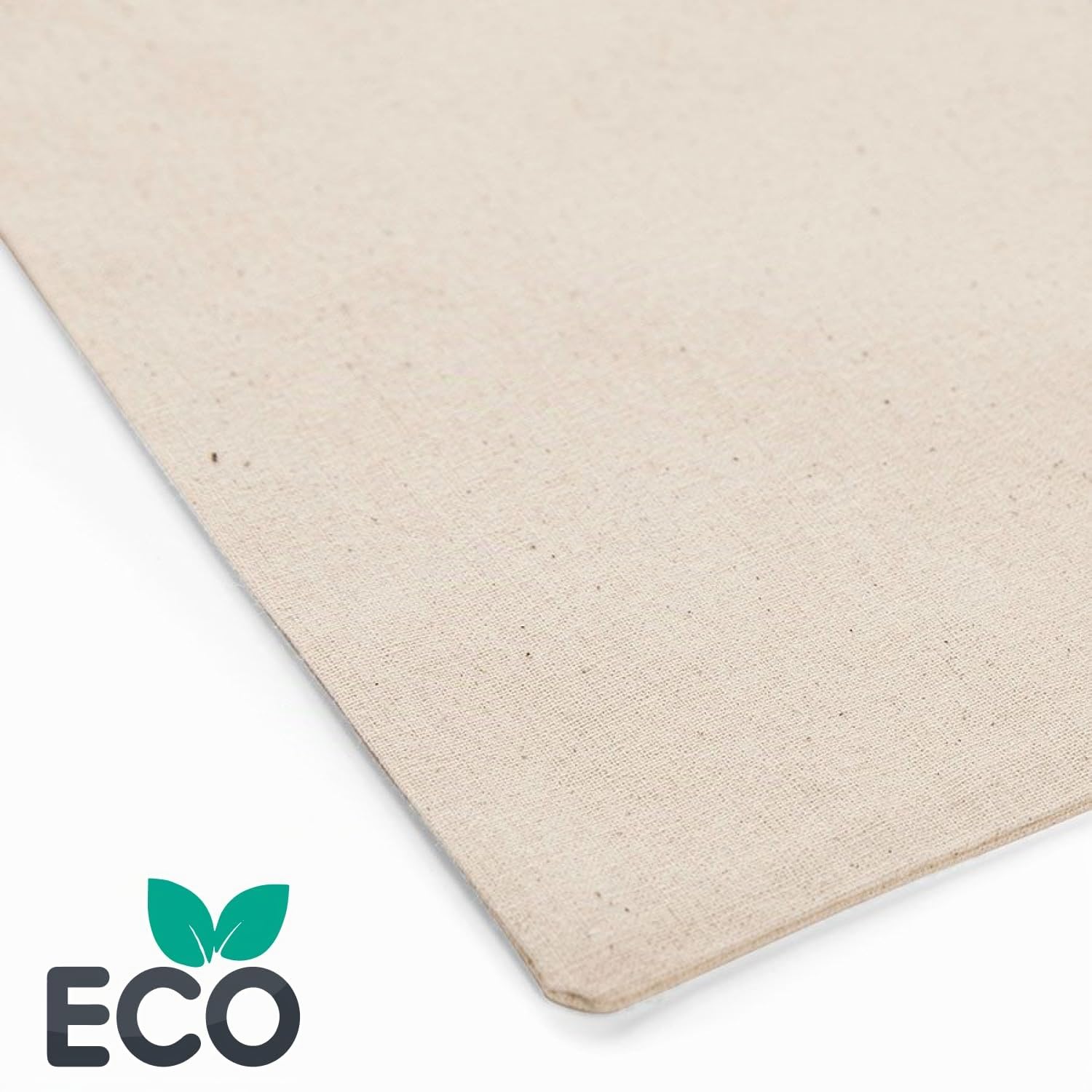 Borsa in cotone – in materiale ecologico – con manici lunghi – da stampare e dipingere – Certificazione Oeko-Tex – Borsa per la spesa – Borsa in tessuto – Borsa per il trasporto – per
