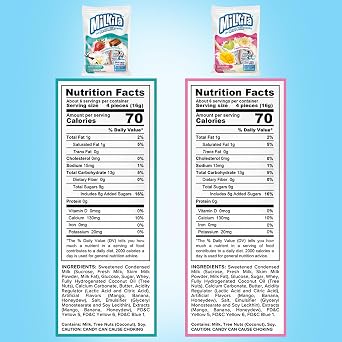 Milkita Creamy Assorted Milk Candy Low-Sugar Healthy Sweets with Real Milk for Kids & Adults Fat Free & Gluten Free Candy with Calcium for Everyday Indulgence (4-Pack/25 Count Each)