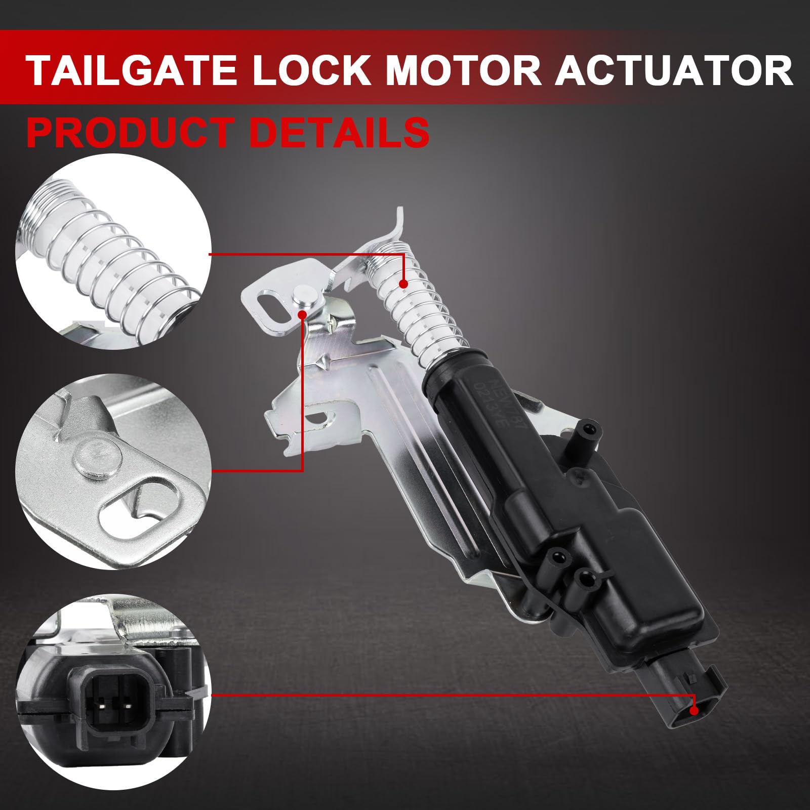 Attuatore per serratura portellone posteriore Flydida Fiesta, serratura bagagliaio, adatto per Fusion JU 2002-2012, Fiesta MK5 JD JH 2002-2010, MK6# 2S6T432A98AF 2S6T432A98AE 1481081