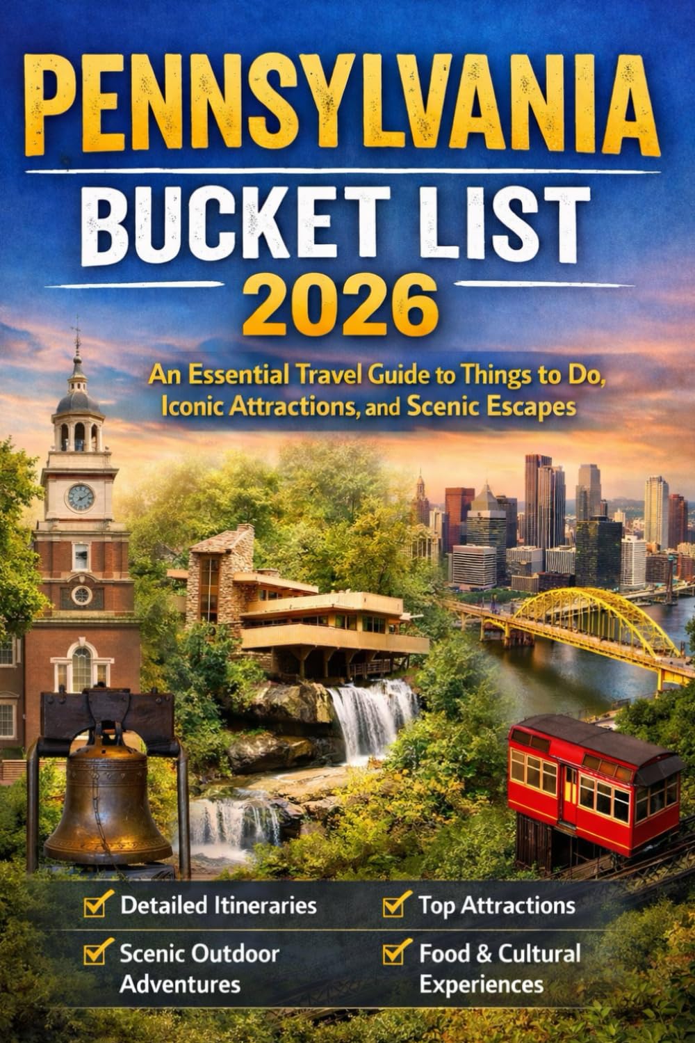 PENNSYLVANIA BUCKET LIST 2026: An Essential Pennsylvania Travel Guide to Things to Do, Iconic Attractions, and Scenic Escapes (Journeys Made Simple)