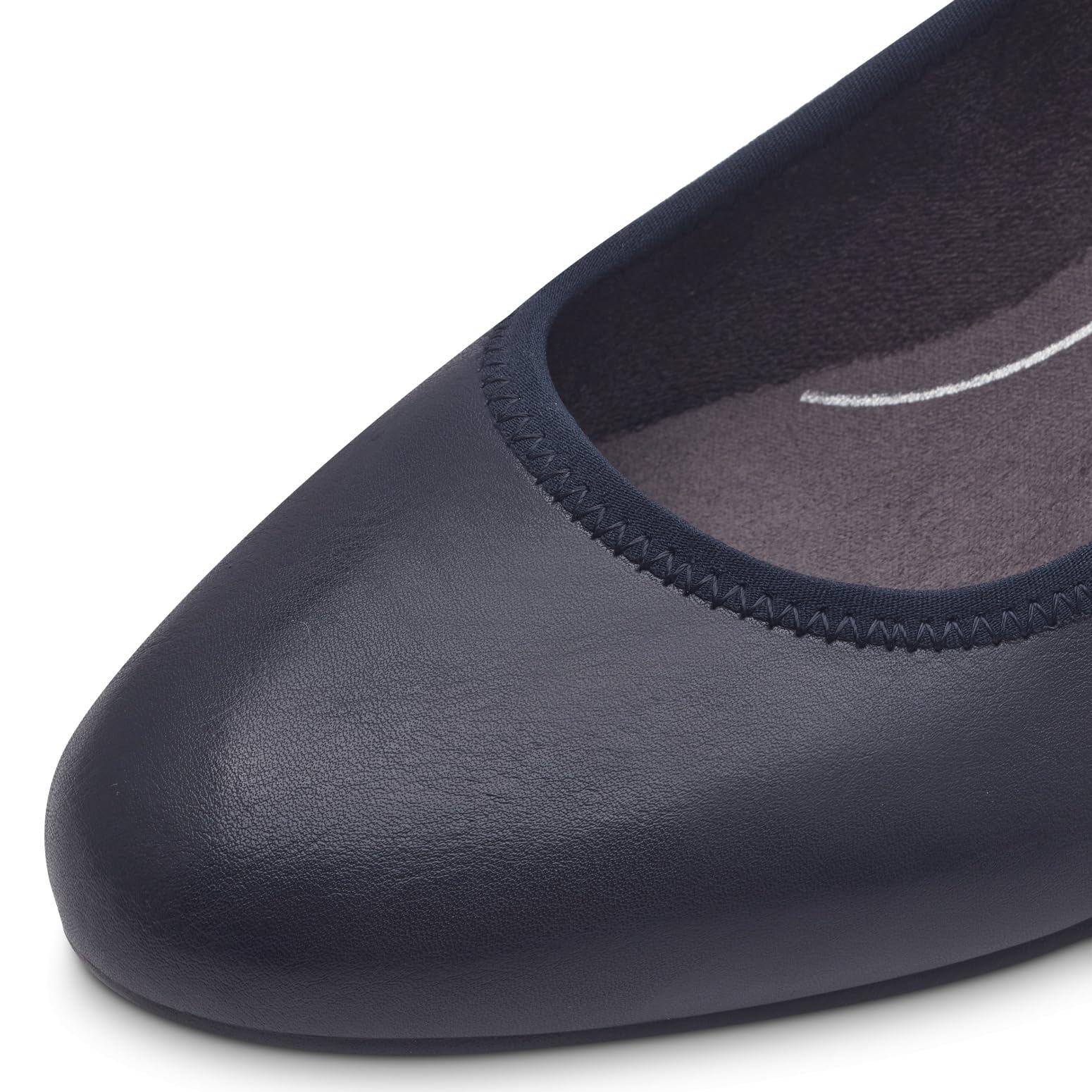 Jana Damen Pumps Kleiner Absatz Vegan