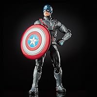 Vista 5 de Hasbro Marvel Legends Series Avengers: Endgame - Figura coleccionable de Captain America Marvel Cinematic Universe