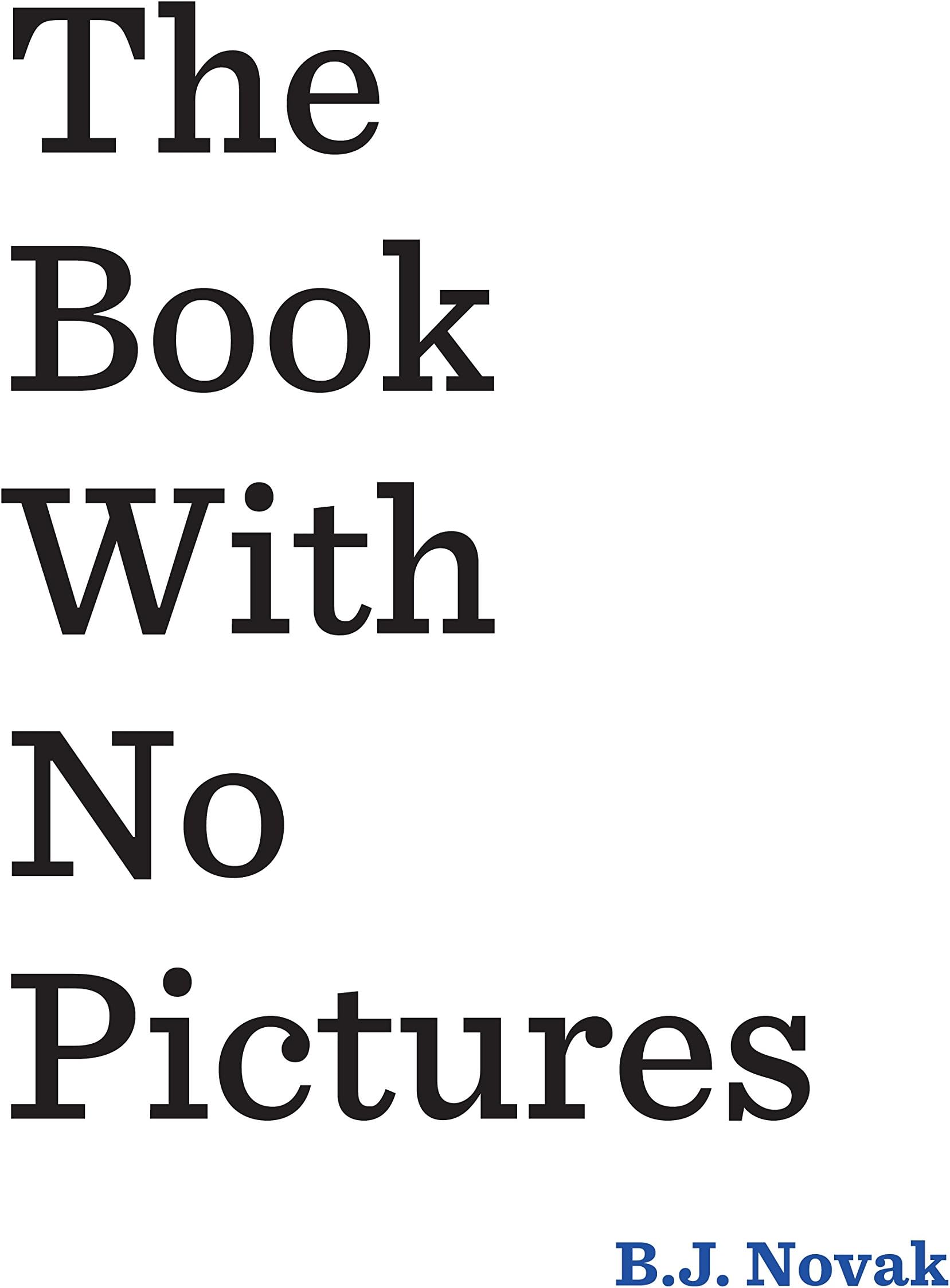 The Book With No Pictures