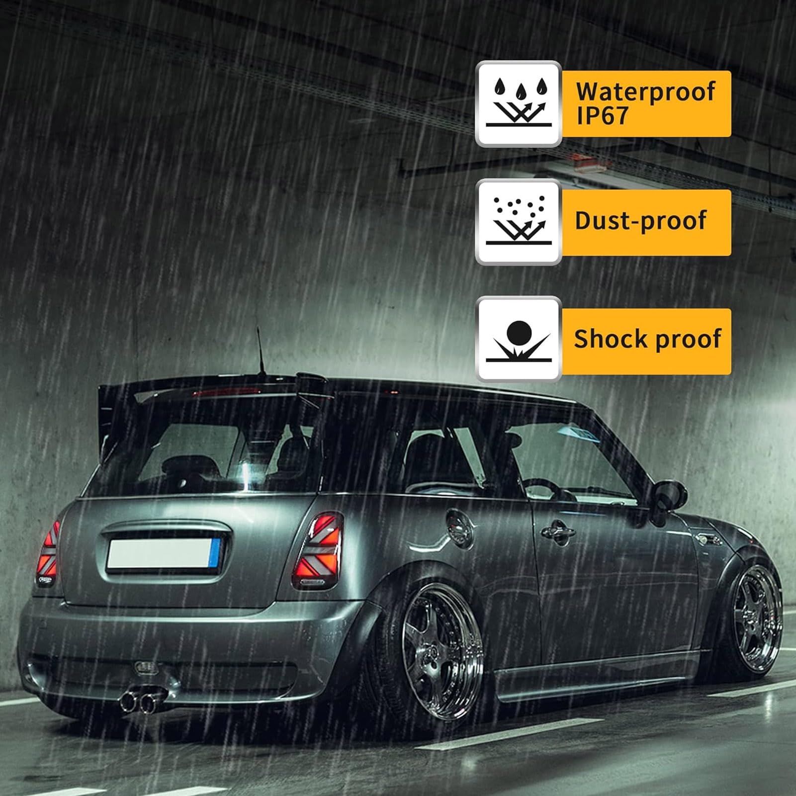 2001-2006年式 BMW Mini MINI R50R52R53 対応 リアテールライト LED 