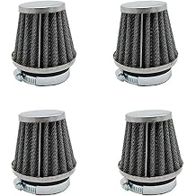 4Pcs Universal Motorcycle Replacement 39mm/1.53in Air Pod Intake Filters for Honda Yamaha Suzuki Kawasaki Motorcycles Dirt Bike ATV Moped Pit Bike Scooter Vintage