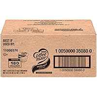 Vista 3 de Nestle Coffee Mate - Crema de café, avellana, crema líquida individual, caja de 180
