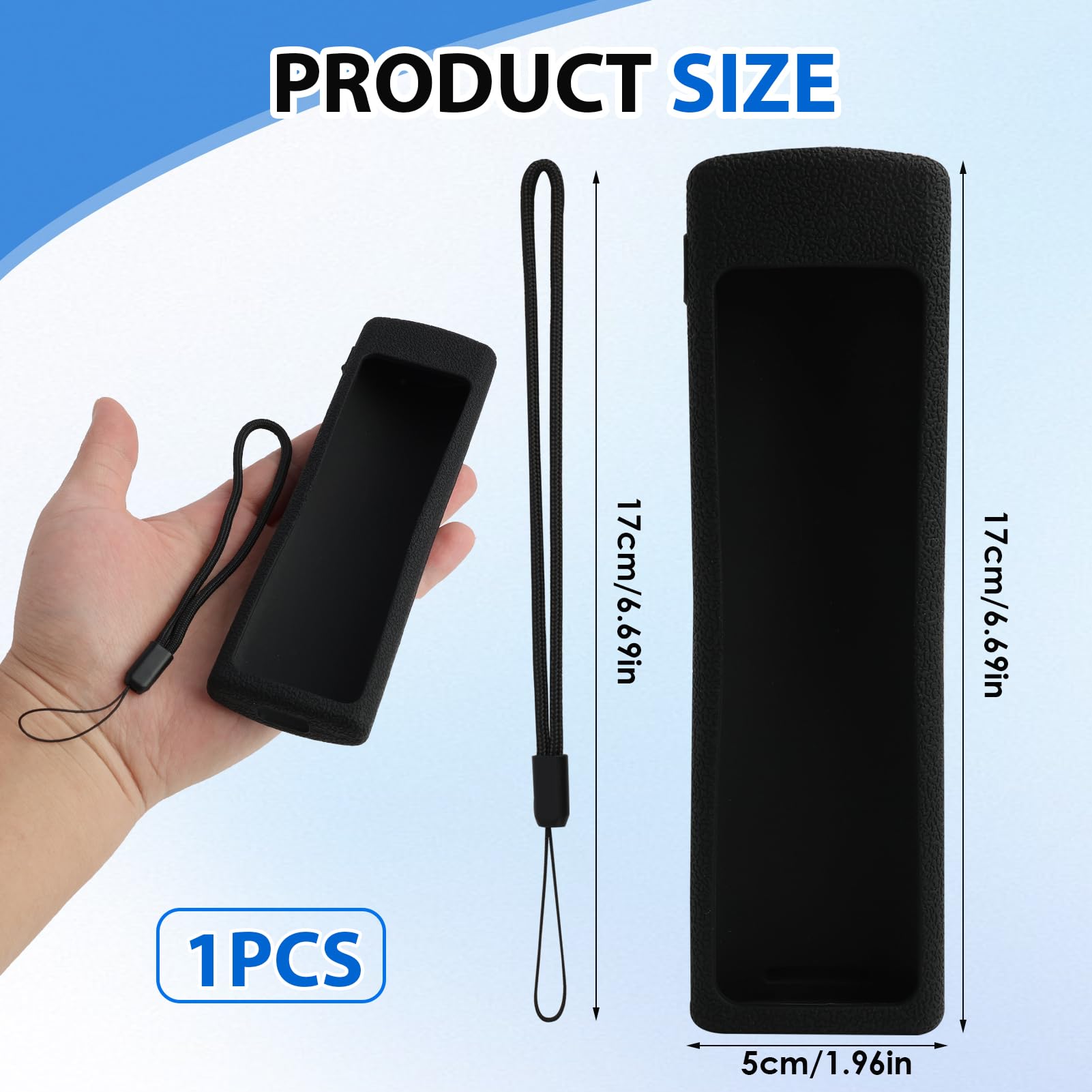 custodia telecomando in Silicone compatibile con LG Smart TV, copertura protettiva per LG 2022/2023/2024 Magic Remote Control, Robusto (AKB)