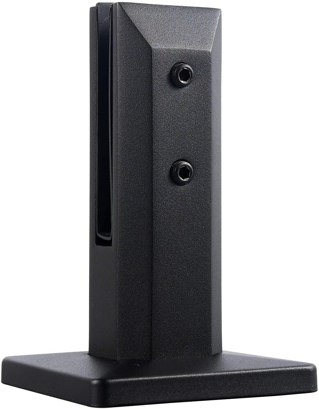 Professional Square Glass Clamps, for 8-16mm frameless Glass Handrail Balustrade Staircase, Pool Fence Spigot Clamp Home Garden Stairs Balustrade Railing Balcony Glass Clamp,1pcs,200MM