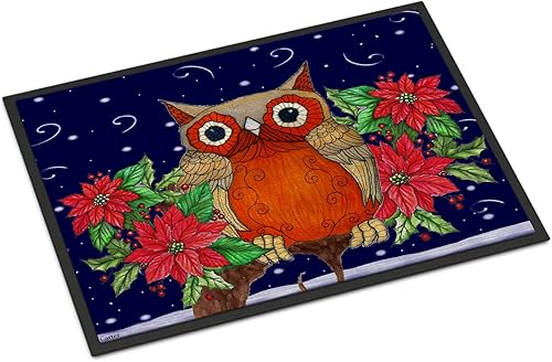 Miniatura 83 de Caroline's Treasures PJC1117JMAT - Felpudo para puerta delantera de 24 x 36 pulgadas, tapete antideslizante lavable de pelo bajo, 24 x 36 pulgadas