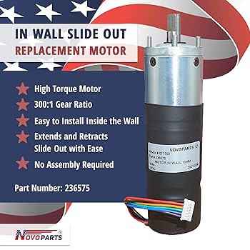 リノ5 236575, In Wall Slide Out Motor Easy Installation Convenient