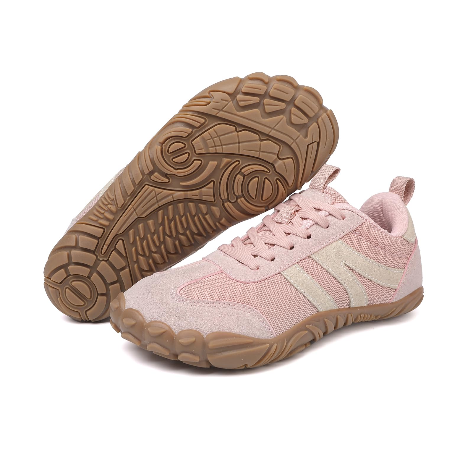 Zapatillas Barefoot Hombre Mujer Zapatos Minimalistas con Horma Ancha Transpirables Suela Zero Drop Antideslizantes para Correr Gimnasio Senderismo Interior Exterior
